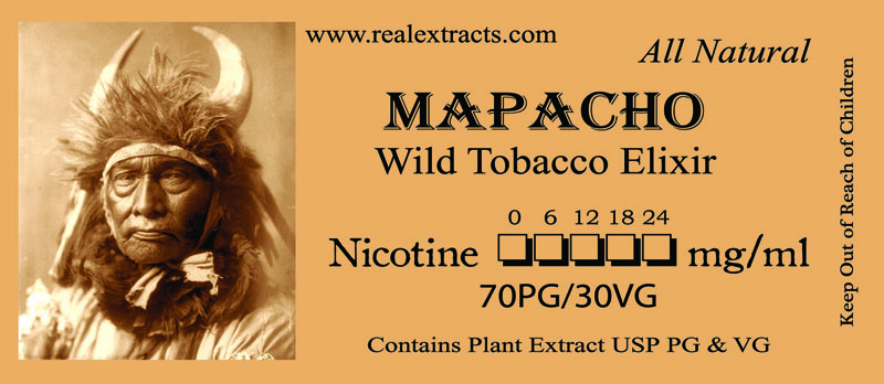 MAPACHO Label small